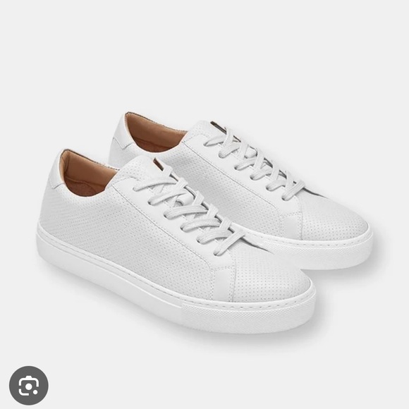 GREATS Royale Perforated Leather Sneakers - Picture 2 of 10